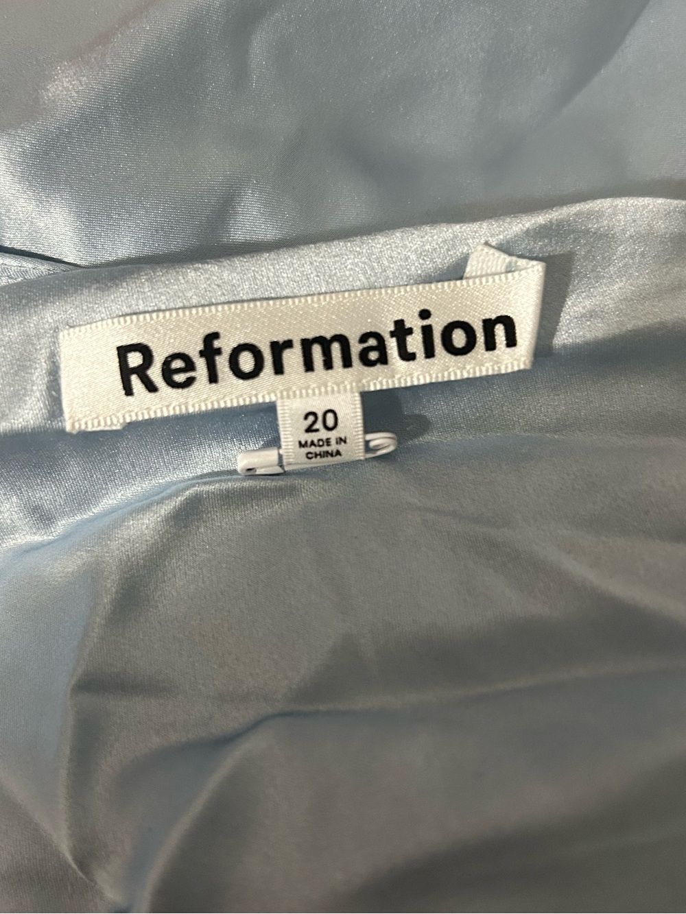 Reformation Annabelle Silk Dress size 20 NWT - Picture 5 of 5